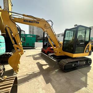 รถขุดมือสอง Komatsu PC56-7 คุณภาพสูง ใช้งานน้อย ขายดีที่สุดในเซี่ยงไฮ้ พร้อมจำหน่าย - Product Image 1