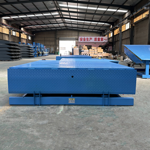 6-15 tấn dỡ <span class=keywords><strong>Dock</strong></span> leveler, thủy lực cố định đoạn đường nối, xe tải & container cụ thể tải dỡ nền tảng nâng - Product Image 3