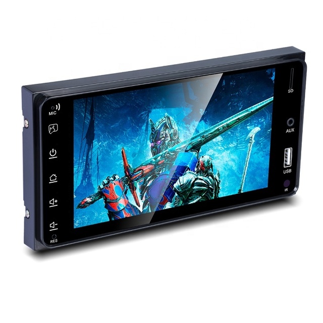 2 Din Android Auto Radio 7 Inch Touch Screen Car GPS Navigation MP5 Player for Toyota Universal Head Unit