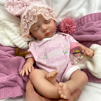 Poupée Reborn de 18 pouces, réaliste, anatomiquement correcte, fille/garçon, corps souple en silicone, poids de bébé réel