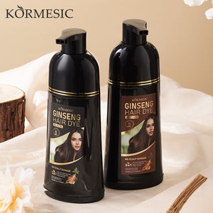KORMESIC Marque Privée OEM ODM Teinture pour <span class=keywords><strong>Cheveux</strong></span> au Ginseng Brun Noir Shampooing Ginseng Couleur Permanente Rapide Couvre les <span class=keywords><strong>Cheveux</strong></span> <span class=keywords><strong>Blancs</strong></span> Nourrit en Profondeur - Product Image 2