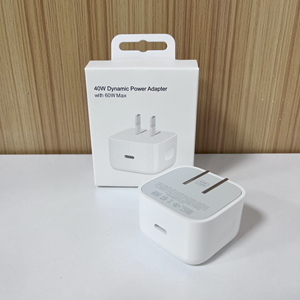อะแดปเตอร์แปลงไฟไดนามิก 40W พร้อมกำลังไฟ 60W สำหรับที่ชาร์จ iPhone แบบ EU US UK ที่ชาร์จ iPhone 40W  ที่ชาร์จ iPhone Type-C 40W - Product Image 3