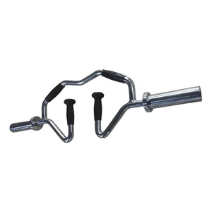<span class=keywords><strong>Barre</strong></span> de musculation en acier personnalisée de marque Steel Power Pulls, unisexe, 10 kg, pour <span class=keywords><strong>biceps</strong></span>, triceps, trapèzes, <span class=keywords><strong>avec</strong></span> poignées en caoutchouc - Product Image 3