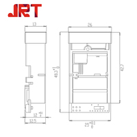 Module de distancemètre Laser OEM longue portée 40m sortie TTL