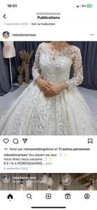 S8775F haute qualité bohème a-ligne robe de mariée blanche dentelle Royale nouveaux bijoux en diamants vente chaude pour mariée africaine grande remorque - Product Image 2