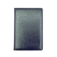 Carnet de notes écologique en cuir PU à couverture souple au format A5 avec logo personnalisé pour l'éducation et l'agence de voyages