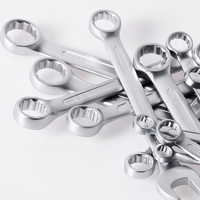 Jeu de clés à douille combinées professionnelles de 8 à 32 mm, métriques, avec pochette enroulable, kit d'outils en chrome-vanadium pour la réparation automobile et l'entretien domestique