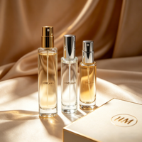 Vente en gros de flacons vaporisateurs en verre cylindriques pour parfum, 30 ml, 50 ml, 100 ml, finition mate, impression sérigraphique, bouchon en plastique, diffuseur à roseaux