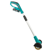 LIANGYE 18V/20V Max Balayeuse de jardin sans fil électrique autoportée avec brosse pour allée et jardin
