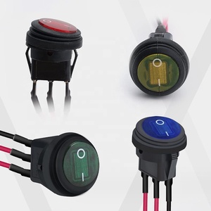 Kcd2 20 mét Rocker chuyển đổi không thấm nước 3pin 2way với chuyển đổi ánh sáng 12v24v250v - Product Image 2