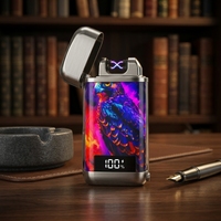 Briquet Électrique Falcon X 2026 – Stock entrepôt UE France – Étui élégant et portable pour accessoires de fumeur avec recharge USB