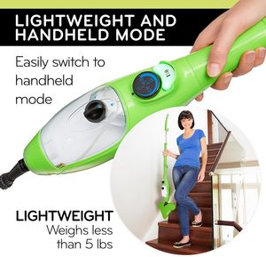 Handheld Steam Mop <strong>Cleaner</strong> | 5-in-1 Floor Steamer | Hardwood Tile <strong>Laminate</strong> <strong>Cleaner</strong> | Carpet Glider Grout Window Garment - Product Image 6