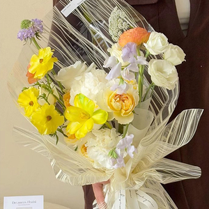 Carta Trasparente in OPP Crystal Celestia per Confezionamento Fiori - Materiale Impermeabile per Bouquet e Fioristi - Product Image 5