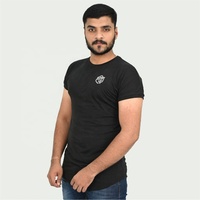 T-shirt de performance athlétique pour homme, coupe ample, personnalisable, imprimé, formel, Dry-Fit, anti-transpiration, vierge, vente en gros Pakistan