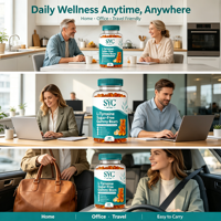 Gummies de L-Tyrosine 1000mg sans sucre, véganes, marque privée OEM, supplément énergétique pour adultes, pour le marché international à grande échelle