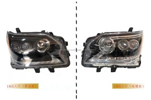 MAICTOP partes del cuerpo de la linterna del coche LED <span class=keywords><strong>faro</strong></span> para gx460 gx450 gx400 2014, 2015, 2016, 2017 negro edición - Product Image 4