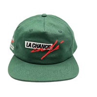 5 Paneel Ongestructureerde Snapback Cap Hoed Custom Borduurwerk Logo Mannen Groene Fabricage Hoed