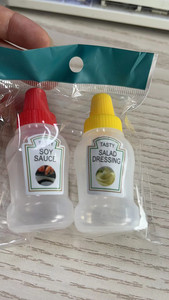 25ml du lịch xách tay mini Ketchup chai cà chua Mayonnaise container mù tạt quả nước sốt nhỏ bóp chai với nắp vòi - Product Image 2