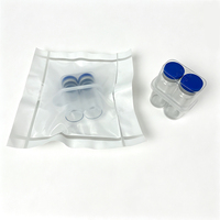 Flacons en verre stériles de 10 ml à sertir avec bouchon en caoutchouc, ampoules en verre pour injection de 10 ml, flacons stériles pour injection