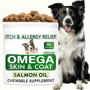 Offre Spéciale : Complément Avancé Oméga 3 pour Chiens – Peau et Pelage Sains avec EPA et DHA pour Apaiser les Démangeaisons et la Peau Sèche, et Favoriser une Fourrure Brillante - Product Image 6