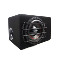 Caissons de basses de voiture à double aimant RMS OEM 12 pouces 300W haut-parleurs de voiture avec boîte de subwoofer de voiture à basses fortes