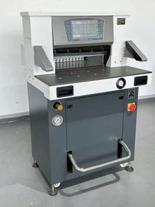 Máquina Cortadora de Papel Automática Profesional de Alta Calidad para Uso Industrial, Guillotina Hidráulica para Cortar Papel - Product Image 3