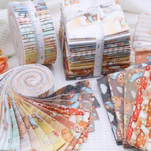 100% Katoenen Quiltstof Groothandel Per Tuin Of Voorgesneden Schattige Beer, Champignon En Bloemenprints - Product Image 3