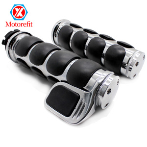 Empuñadura de motocicleta 7/8 '22/25mm manillar de acelerador accesorios de repuesto para Harley Honda Kawasaki Suzuki Yamaha - Product Image 1