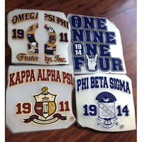 Transferts thermiques en plastisol pour t-shirts, prêts à être expédiés, très demandés, AKA Zeta Delta Sgrho Omega Alpha Phi Beta Kappa psi