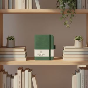 Carnet de notes ligné format A5 personnalisé en PU avec titre et logo sur mesure - Product Image 3