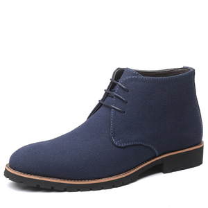 <span class=keywords><strong>Scarpe</strong></span> Classiche da <span class=keywords><strong>Uomo</strong></span> Taglia 39-44 in Pelle Nubuck Stile Britannico <span class=keywords><strong>Scarpe</strong></span> in Pelle di Grande Taglia per Business e Casual - Product Image 1