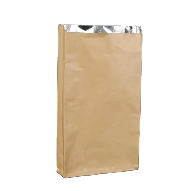 क्राफ्ट पेपर किचन बैग एल्युमिनियम फॉयल लंच बैग ऑयल-प्रूफ और इंसुलेटेड ऑयलप्रूफ बर्गर बीबीक्यू बैग