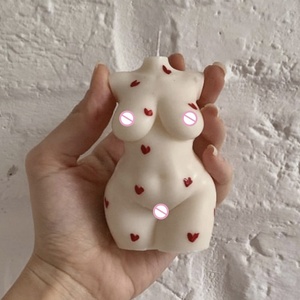 Figura de nuevo diseño hecho a mano para mujer, vela de cera de soja perfumada con forma de cuerpo humano <span class=keywords><strong>desnuda</strong></span> - Product Image 3