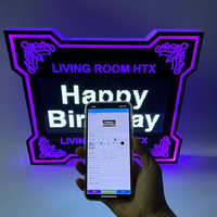 Panneau de message à LED programmable par application, écran d'affichage de lettres, présentateur de bouteille à LED, glorifier champagne VIP pour salon boîte de nuit