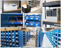 Bacs de rangement creux en PP personnalisés, étanches, écologiques, empilables, pliables, en plastique, matériaux recyclés, longue durée