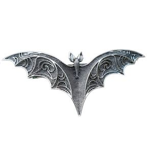 Pinza de Pelo Vintage con Alas de Murciélago Vikingo para Accesorios de Cabello de Mujer, Horquilla Gótica de Bruja con Murciélago para Halloween - Product Image 6