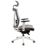 Appuie-tête moderne à dossier haut Support lombaire en maille réglable Chaise de bureau ergonomique pivotante pour direction Vente en gros