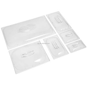 Hotel Catering EU USA Full Size Clear Plastic PC GN Gastronorm <b>Pan</b> Standard <b>Lid</b> Cover T2g - Product Image 5