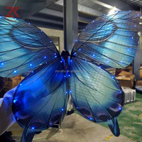 Drone papillon volant automatique télécommandé ZKAI pour événements de mariage et spectacles, papillon bionique, aéronef télécommandé