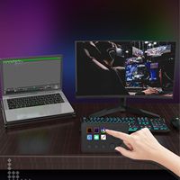 Teclado Visual Stream Deck, botón Lcd, 6 teclas, controlador de creación de contenido en vivo, botón personalizado para Windows/MacOS/android/ios, regalo