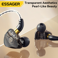 Écouteurs ESSAGER S16 Series HiFi avec contrôle tactile, prise jack 3,5 mm, Aux, USB Type C