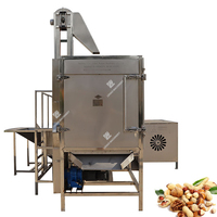 Machine de torréfaction de noix commerciale torréfacteur d'orge d'arachide continu torréfacteur de noix de noisette continu multi-usage