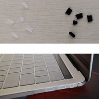 Bouchons anti-poussière pour ordinateur portable, port de charge, port USB, bouchon en silicone, protection du port de charge, couvercle anti-poussière pour Apple MacBook Pro/Air