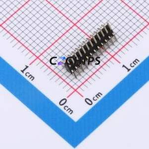 ZX-PZ1.0-2-12PWZ Pin Header SMD,P=1mm Connector ( Pin Structure: 2x12P )( Pitch: 1mm )( Row Spacing: 1mm ) - Product Image 2