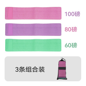 ยางยืดออกกำลังกาย Fidelity Resistance Bands ชุด 3 เส้น ระดับความแข็งปานกลาง สำหรับเต้น ฟิตเนส พิลาทิส โยคะ ฝึกกล้ามเนื้อก้น ผลิตจากยางรักษ์โลก - Product Image 1