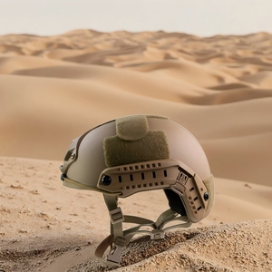 Casco Táctico AMPSAFEX APF High Cut FAST, Ligero, con Correa Ajustable para la Cabeza y Sistema de Suspensión para Ciclismo - Product Image 3