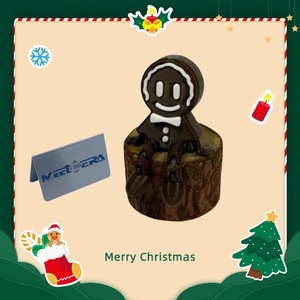 Gnome de Noël articulé imprimé en 3D, jouet Nisse flexible pour le soulagement du stress, accessoire de bureau, cadeau de Noël original - Product Image 6