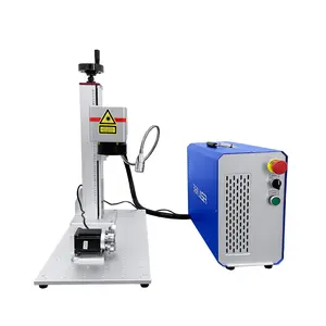 High Precious Fast Marking Color 30w 50w 60w JPT MOPA Fiber Metal Laser Engraving Machine For Stainless Steel Copper