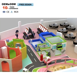 Customized Theme Soft Indoor Playground Children Play Center Indoor Ball Pool <b>Small</b> <b>Slide</b> Indoor Playground for Kids - Product Image 3