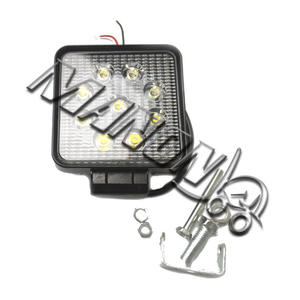 Venta al por mayor de piezas para montacargas: Conjunto de faros (9 LED), carcasa de lente de 45 mm, tipo universal DD-9LED. - Product Image 1